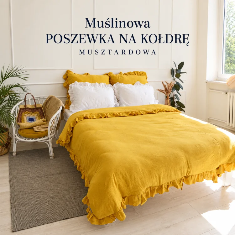 Musztardowa pościel z muślinu.png